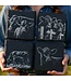 Cow Engraved Slate Coasters, S/4
