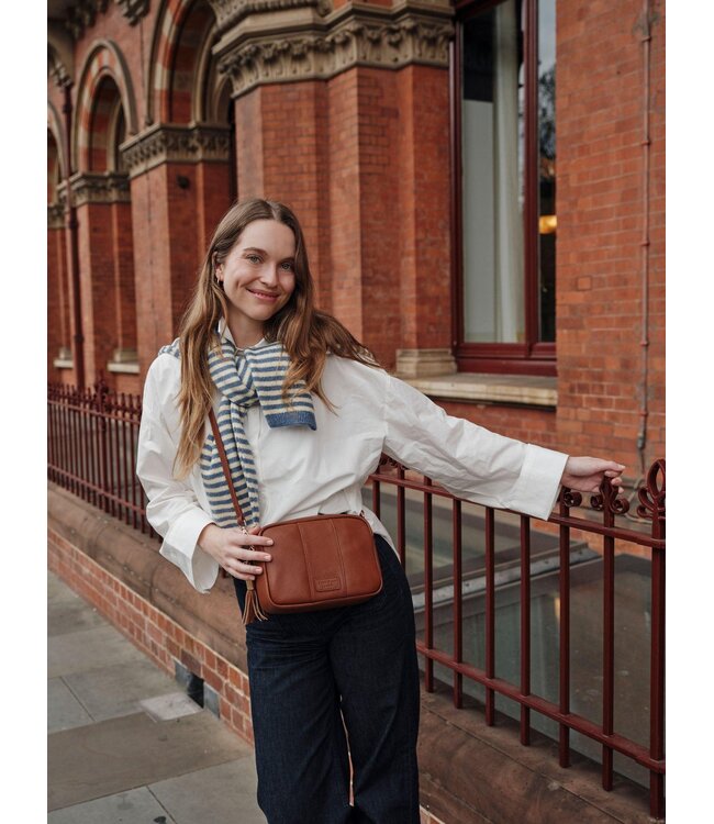 Pom Pom London The City Bag - Chestnut