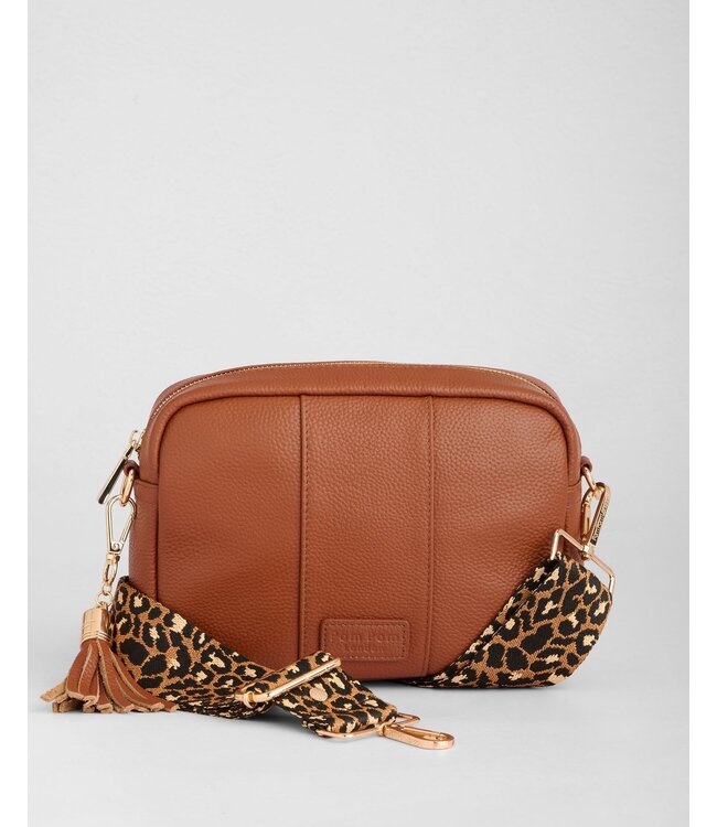 Pom Pom London The City Bag - Chestnut