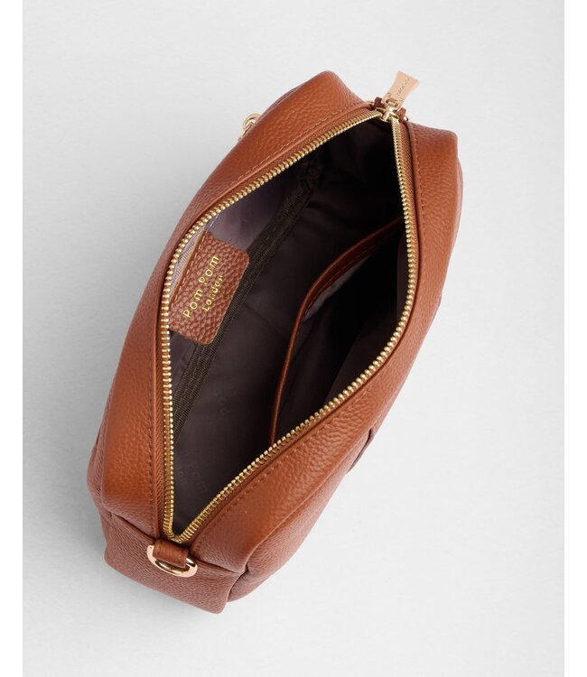 Pom Pom London The City Bag - Chestnut
