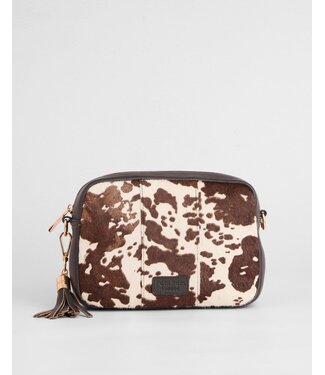 Pom Pom London The City Bag - Cow Print