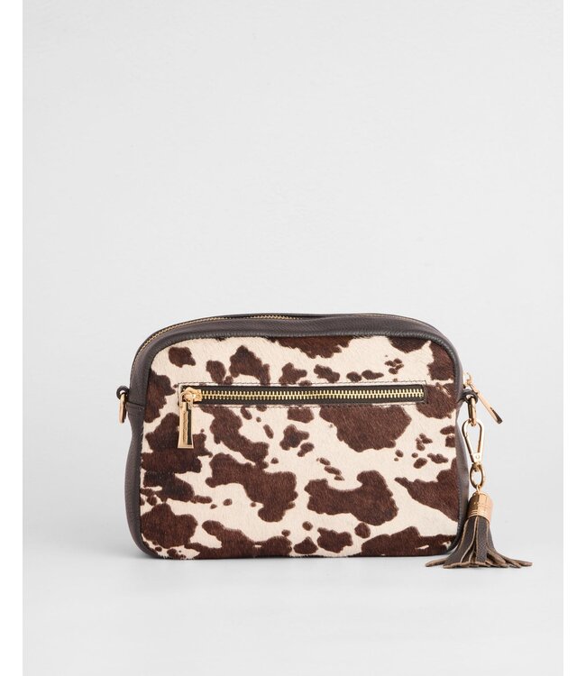 Pom Pom London The City Bag - Cow Print