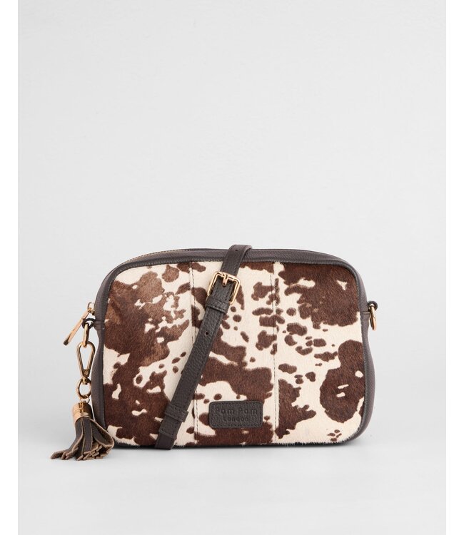 Pom Pom London The City Bag - Cow Print