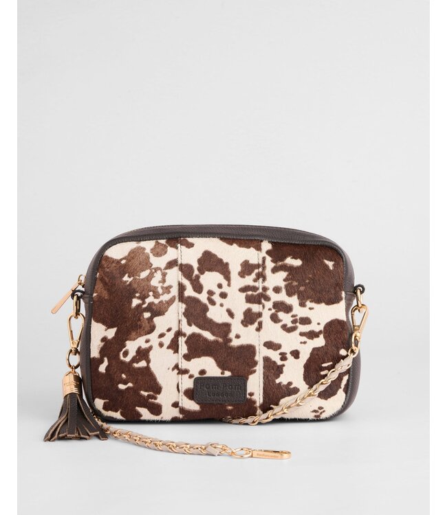 Pom Pom London The City Bag - Cow Print
