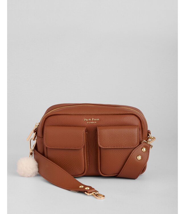 Pom Pom London Chiswick Cargo Bag - Chestnut