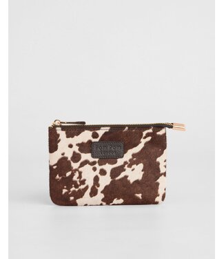 Pom Pom London Chelsea Coin Purse - Cow Print