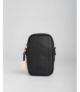 Pom Pom London Eaton Phone Bag - Black