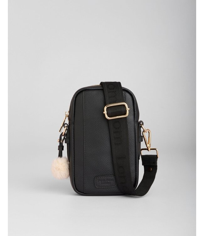 Pom Pom London Eaton Phone Bag - Black
