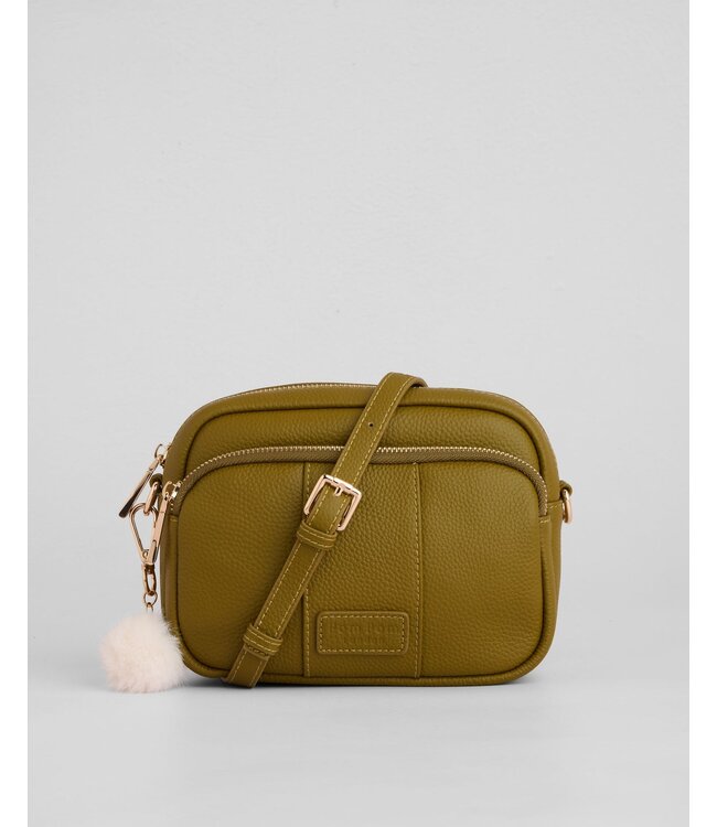 Pom Pom London The Original Bag - Olive Green