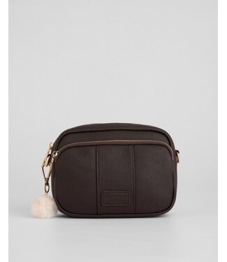 Pom Pom London The Original Bag - Chocolate Plum