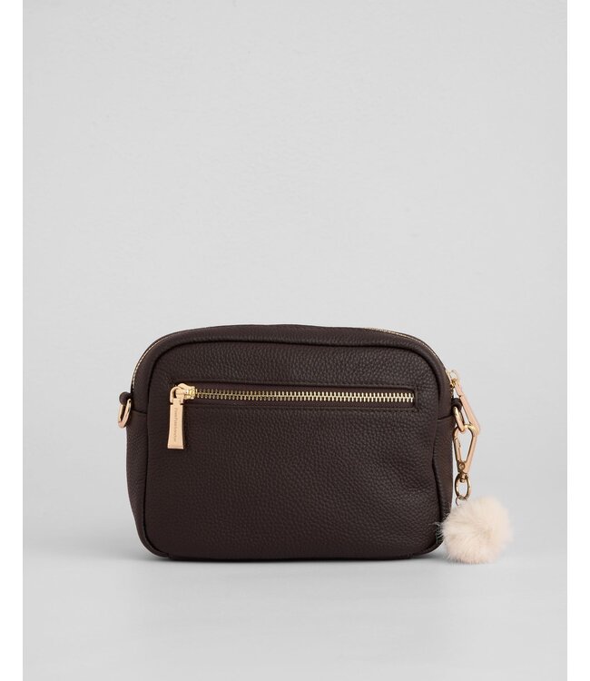 Pom Pom London The Original Bag - Chocolate Plum