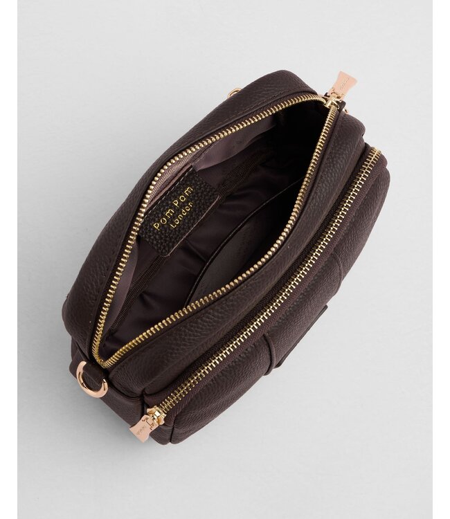 Pom Pom London The Original Bag - Chocolate Plum