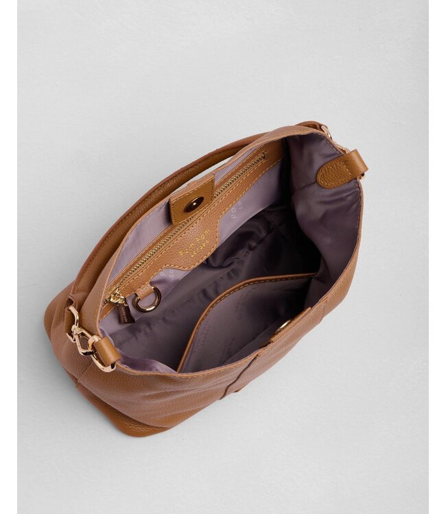 Pom Pom London Lambeth Bag - Chestnut