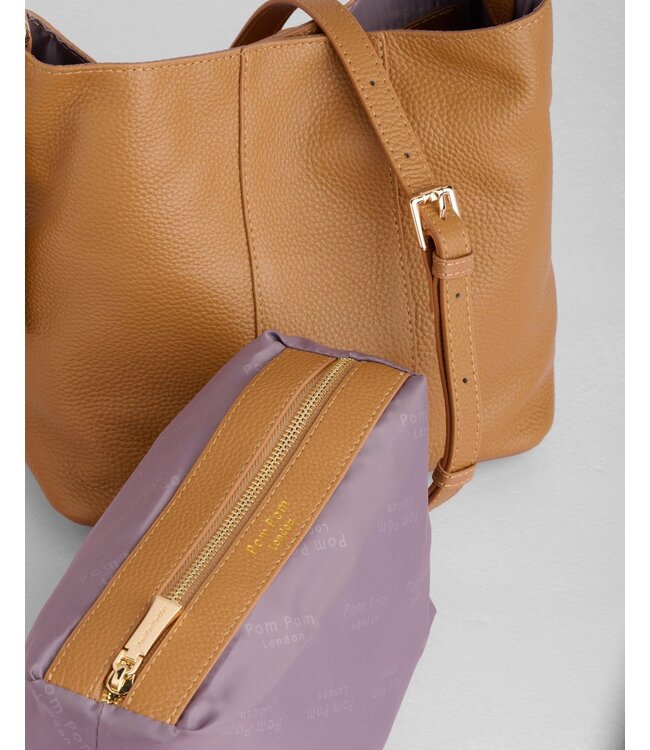 Pom Pom London Lambeth Bag - Chestnut