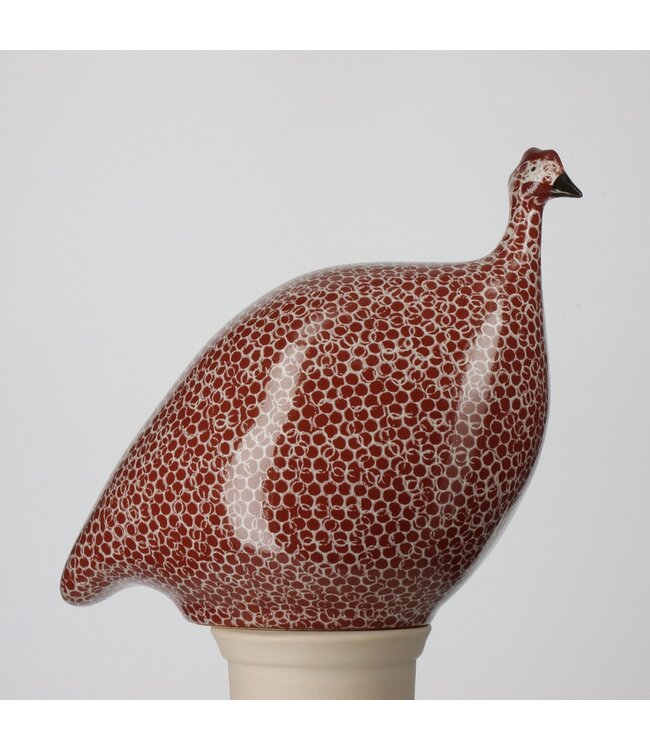 Les Ceramiques De Lussan Speckled Guinea Fowl - Large