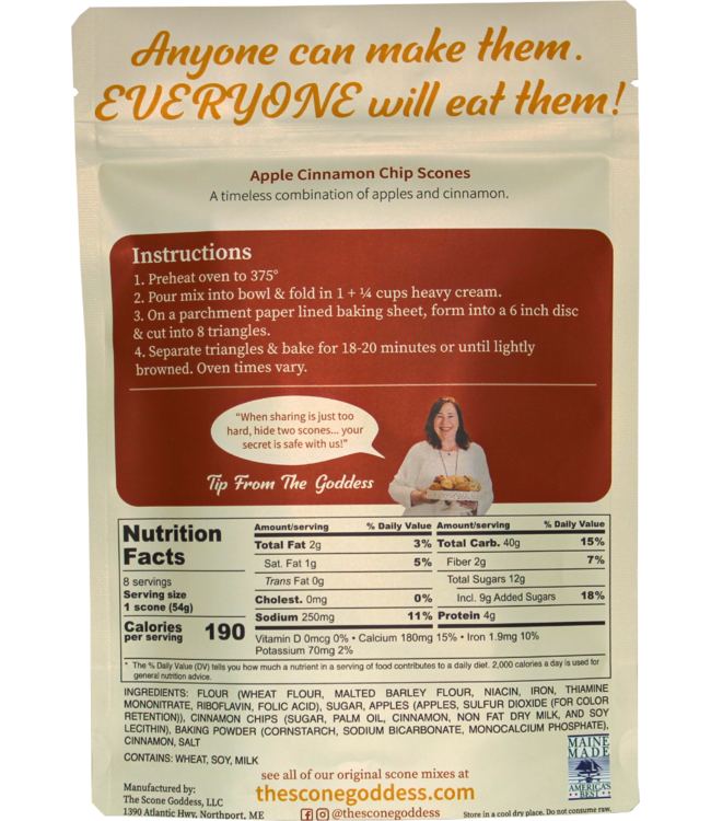The Scone Goddess Scone Mix