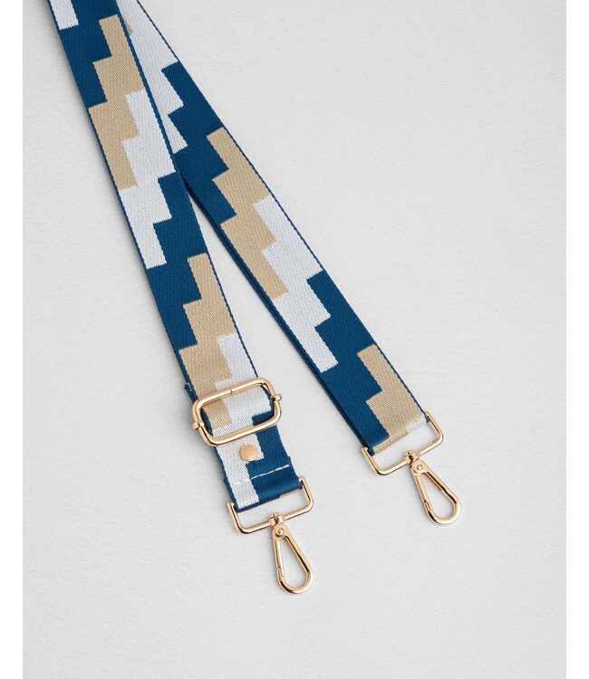 Pom Pom London Blue & Purple Straps