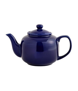 HIC Harold Import Company Cobalt Teapot with Infuser, 6-Cup, 32oz