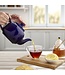 HIC Harold Import Company Cobalt Teapot with Infuser, 6-Cup, 32oz