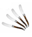 4 Piece Laguiole Spreader Set - Tortoise Shell