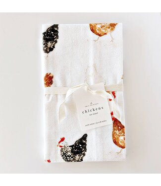 Tea Towel - Chickens