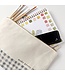 Canvas Zipper Pouch - Make Pretty Things