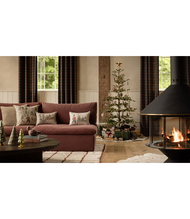 Coral & Tusk Pillow + Insert - Jingle Bells