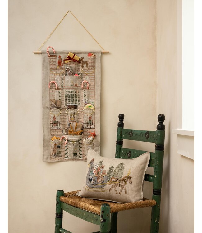 Coral & Tusk Pillow + Insert - Jingle Bells
