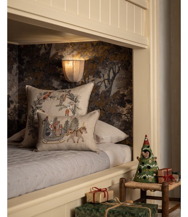 Coral & Tusk Pillow + Insert - Jingle Bells