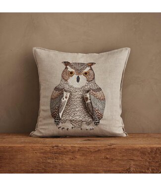 Coral & Tusk Owl Mama Pocket Pillow