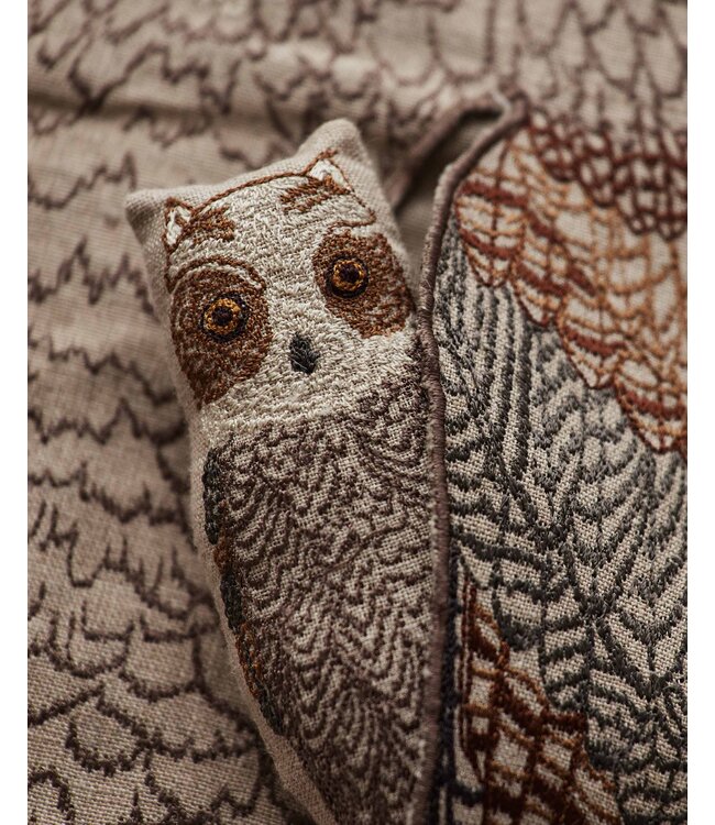 Coral & Tusk Owl Mama Pocket Pillow