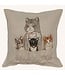 Coral & Tusk Pillow + Insert - Basket of Kittens