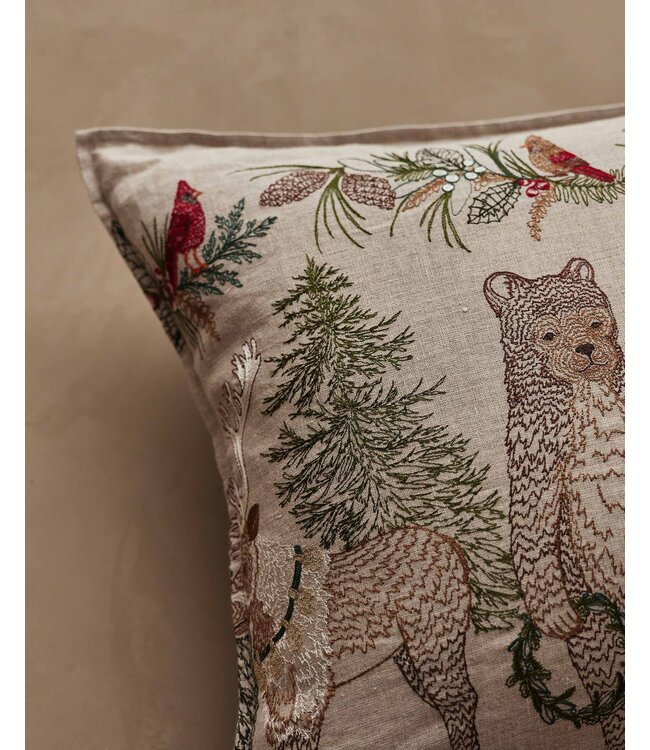 Coral & Tusk Christmas Cheer Lumbar Pillow