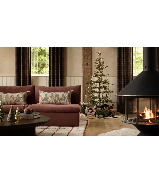 Coral & Tusk Christmas Cheer Lumbar Pillow