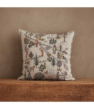 Coral & Tusk Pillow + Insert - Forest Fun