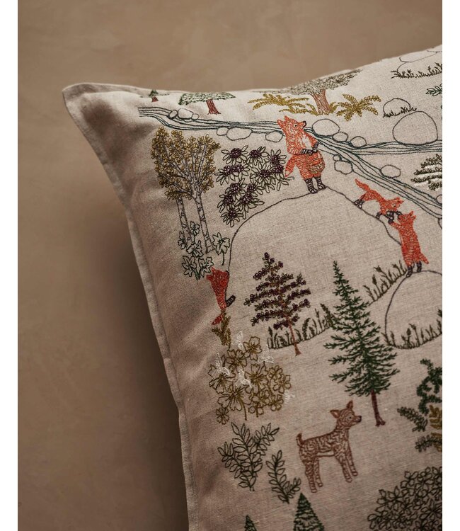 Coral & Tusk Pillow + Insert - Forest Fun