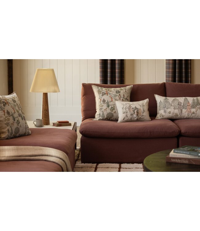 Coral & Tusk Pillow + Insert - Forest Fun