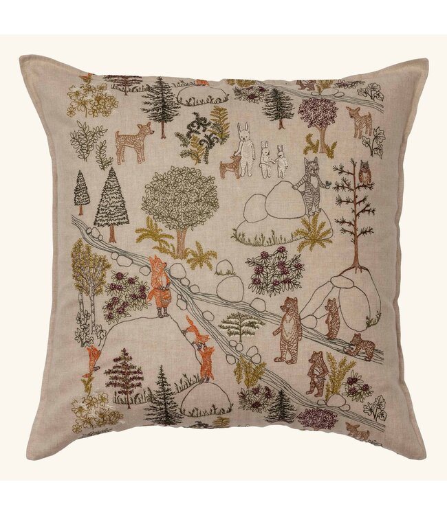 Coral & Tusk Pillow + Insert - Forest Fun