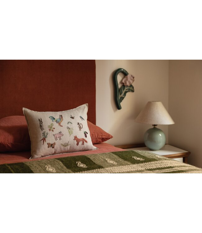 Coral & Tusk Pillow + Insert Garden Gathering