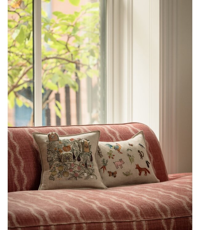 Coral & Tusk Pillow + Insert Garden Gathering