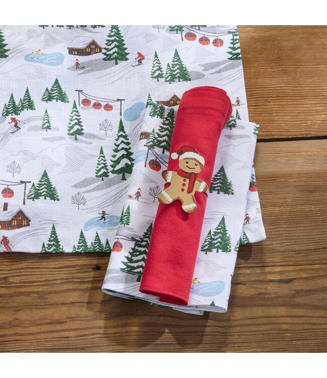 Down Hill Run Napkin