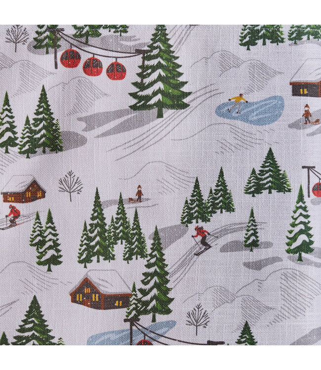 Down Hill Run Napkin