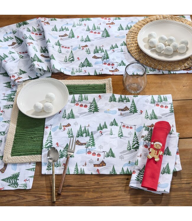 Down Hill Run Napkin