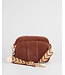 Pom Pom London The Original Bag - Suede Chocolate