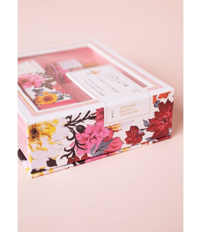 Margot Elena Always in Rose Fragrance Story Gift Set