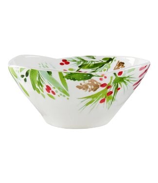 Winter Botanical Medium Serving Bowl