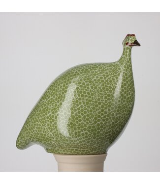 Les Ceramiques De Lussan Speckled Guinea Fowl - Medium