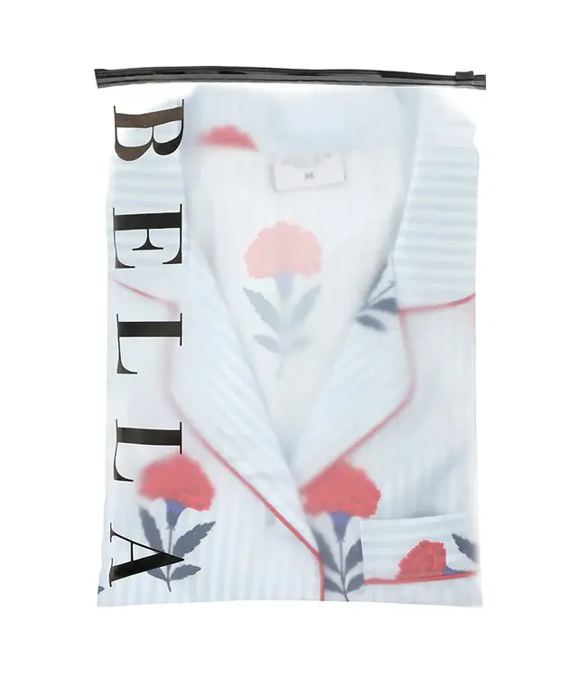 Ruffled PJ Short Set with Velvet Ties