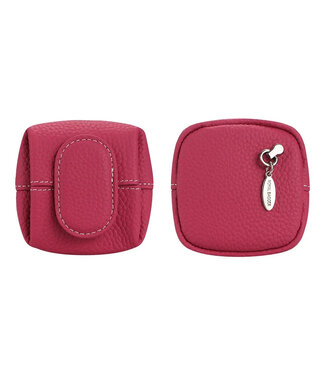 Pebbled Leather Coin Pouch