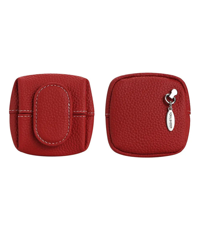 Pebbled Leather Coin Pouch